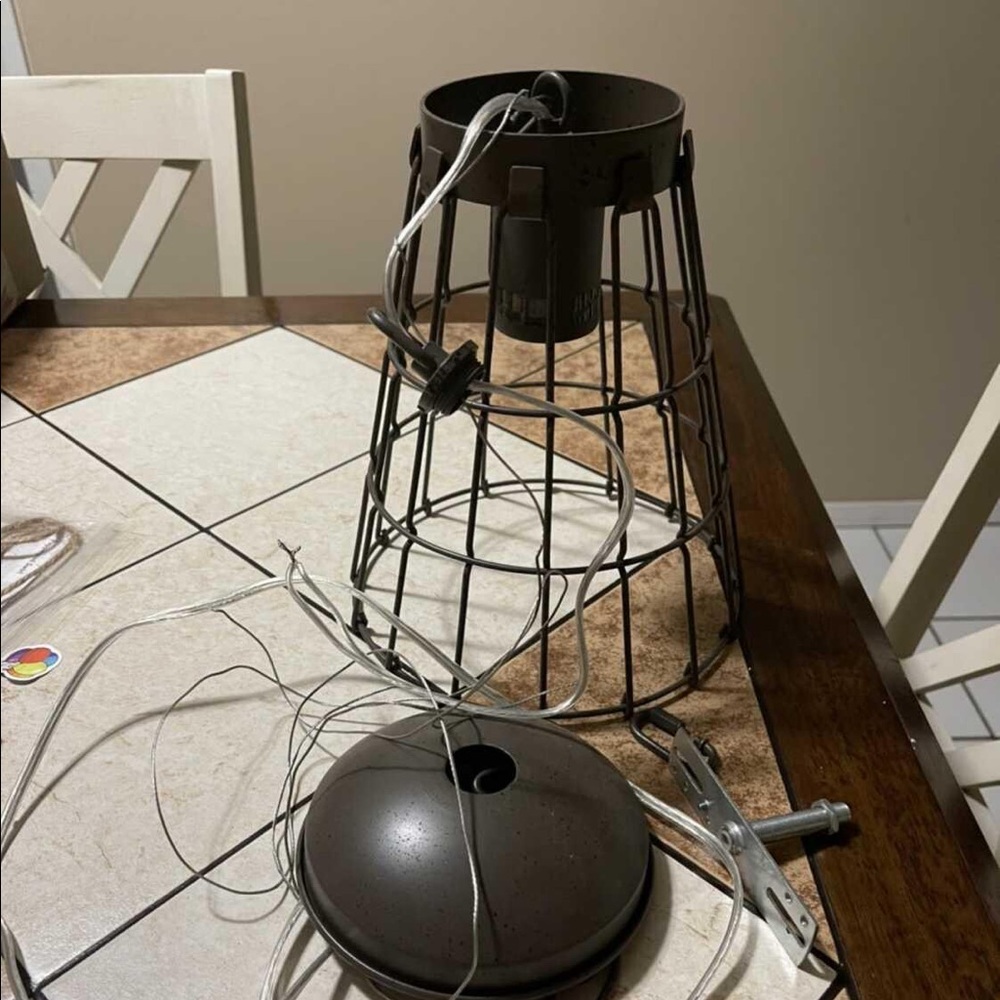 Farmhouse pendant  light new without box